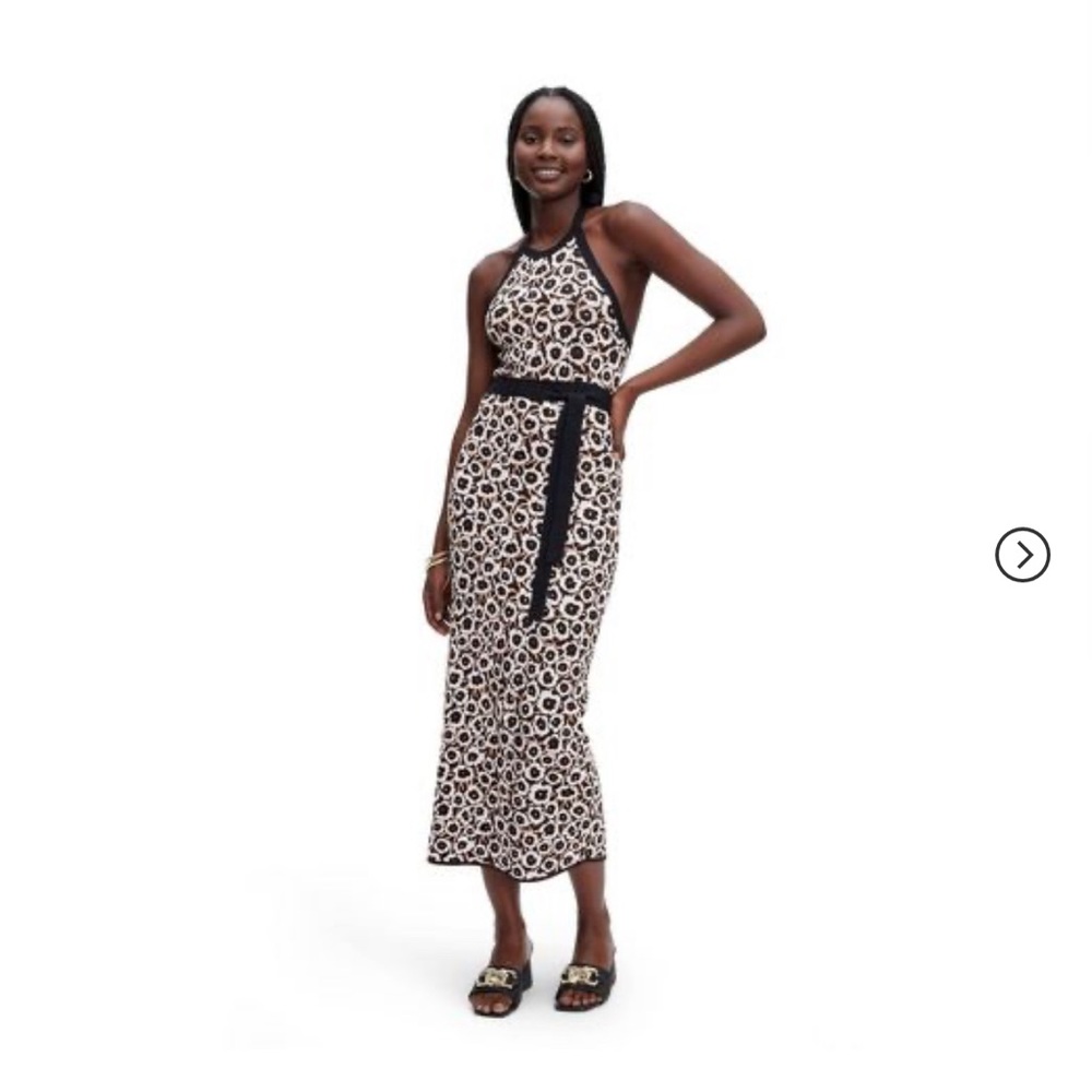 DVF x Target knit halter dress